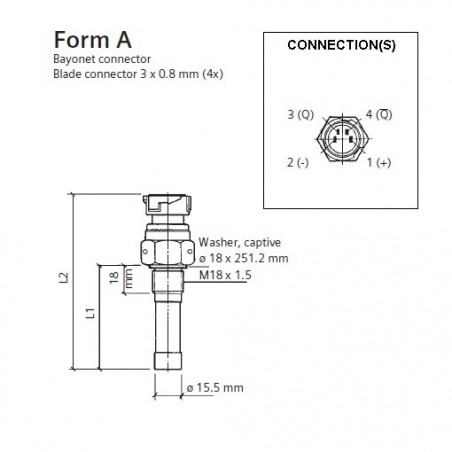 VDO Abreiß Drehzahl - Geschwindigkeit Sensor - M18