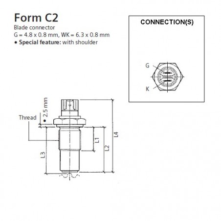 VDO Inductie toeren - snelheid sensor - M18