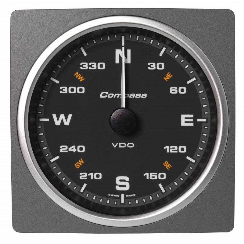 Veratron AcquaLink Compass 110mm Black