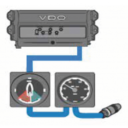 Veratron AcquaLink Compass 110mm Nero