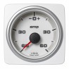 Veratron AcquaLink - 52mm weiße Amperemeter 60A - 12-24V