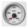 Veratron AcquaLink - 52mm White Ammeter 60A - 12-24V