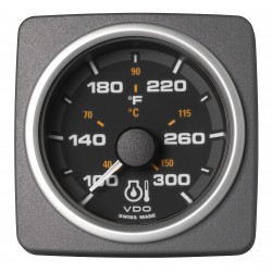 Veratron Temperatura del aceite del motor AcquaLink 300°F Negro 52mm