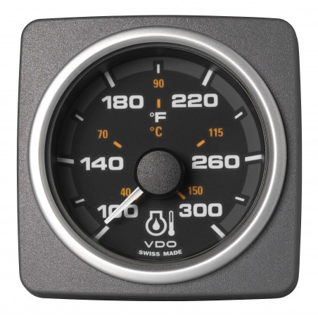 Veratron Temperatura dell'olio motore AcquaLink 300°F Nero 52mm