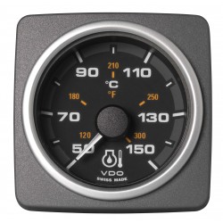 Veratron AcquaLink Motoröltemperatur 150°C Schwarz 52 mm