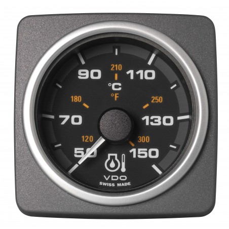 Veratron Temperatura del aceite de motor AcquaLink 150°C Negro 52mm