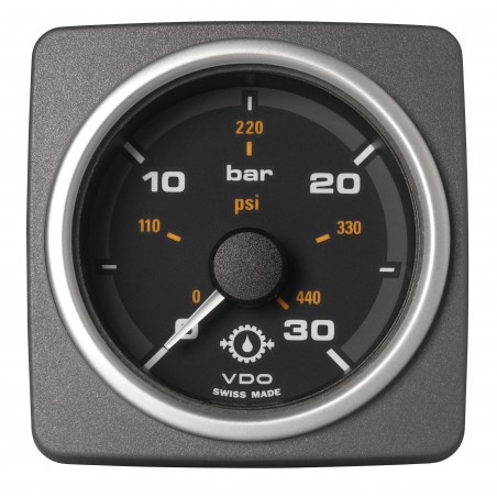 Veratron Ingranaggi AcquaLink Pressione olio 30Bar Nero 52mm