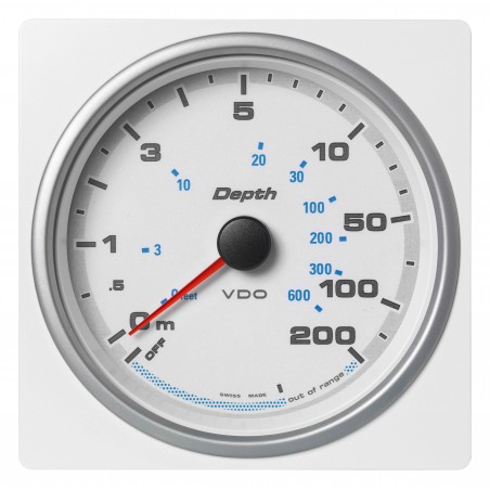 Veratron AcquaLink - 110 mm Profondeur blanc 200 m-600 ft - 12-24V