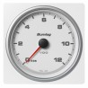 Veratron AcquaLink LOG Tachometer 12kn 85mm Weiß