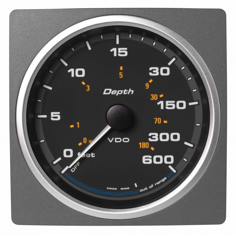 Veratron EauLink Profondeur 0-600ft Noir 110mm