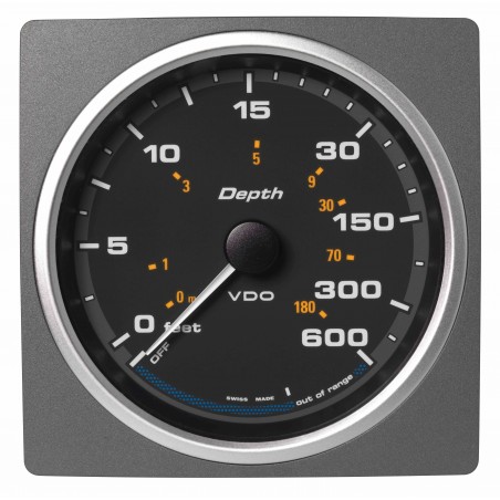 Veratron Divisor de profundidad AcquaLink 0-600 pies Negro 110mm