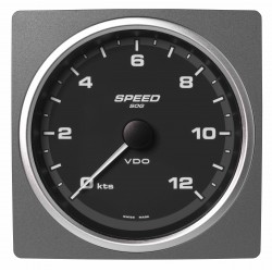 Veratron AcquaLink SOG Speedometer 12kn 110mm Black