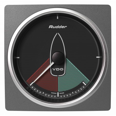 Veratron AcquaLink Rudder angle indicator Black 110mm