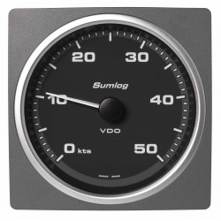 Veratron AcquaLink LOG Speedometer 35mph 85mm Black