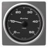 Veratron AcquaLink LOG Speedometer 35mph 85mm Black