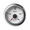 Veratron OceanLink II - 52mm witte voltmeter 8-16V - 12-24V DLRW
