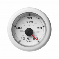 Veratron OceanLink II - 52mm witte pyrometer 900°C-1650°F - 12-24V DLRW