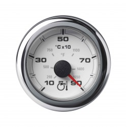 Veratron OceanLink II - 52mm witte pyrometer 900°C-1650°F - 12-24V DLRW