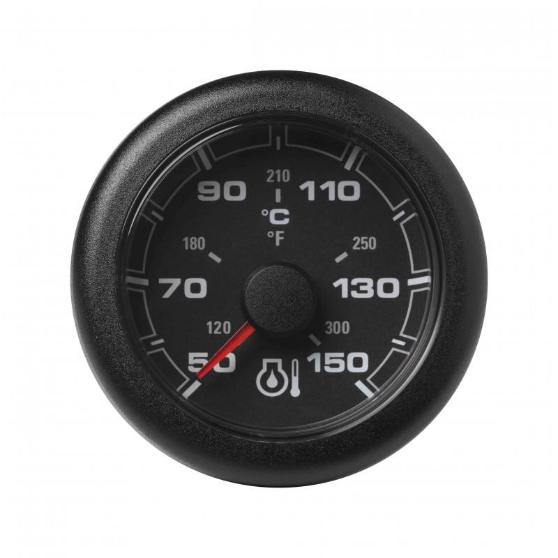 Veratron OceanLink II - 52 mm Température noire de l’huile moteur 150°C-300°F - 12-24V DLRB