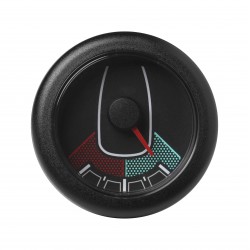 Veratron OceanLink II - 52mm zwarte roerhoekindicator - 12-24V DLRB