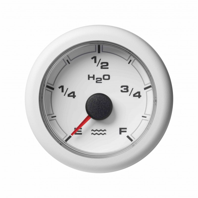 Veratron OceanLink II - Nivel de agua dulce blanca de 52 mm - 12-24V DLRW