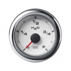 Veratron OceanLink II - Nivel de agua dulce blanca de 52 mm - 12-24V DLRW