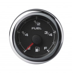 Veratron OceanLink II - 52 mm Niveau de carburant noir E-F - 12-24V DLRB