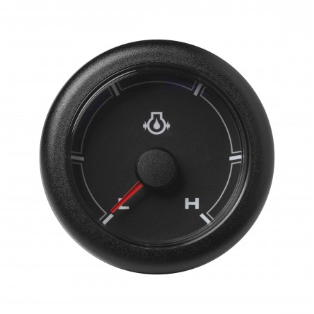 Veratron OceanLink II - 52mm Presión negra de aceite del motor Baja-alta - 12-24V DLRB