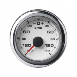 Veratron OceanLink II - 52mm Ampometro Bianco 150A - 12-24V DLRW