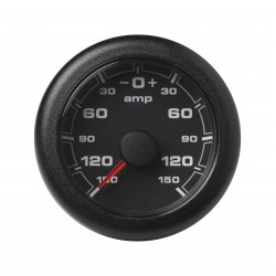 Veratron OceanLink II - 52 mm Ampèremètre noir 150A - 12-24V DLRB