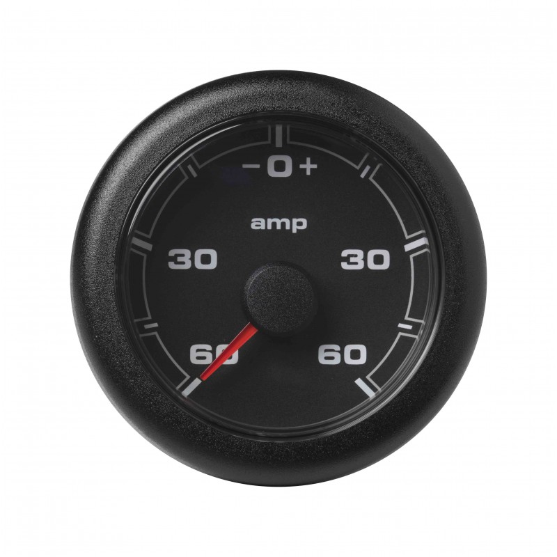 Veratron OceanLink II - 52mm Amperímetro Negro 60A - 12-24V DLRB