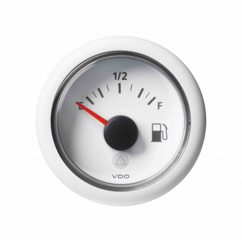 10X Veratron ViewLine - 52mm Livello Carburante Bianco E-F - 90-0 Ohm - 12-24V DL