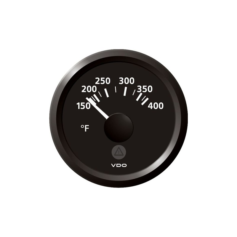 Veratron ViewLine Cylinder Temperature 400°F Black 52mm