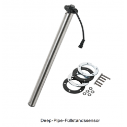 Veratron 54mm SS Deep-Pipe Sensor 490mm - Contactless 21 Resistors - E-F is 240-33 Ω