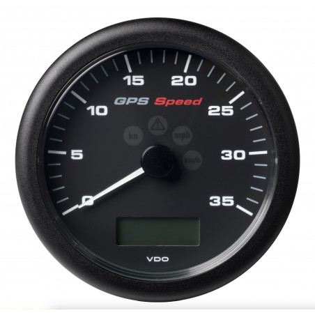 Veratron ViewLine GPS-Tachometer 0-35 kn Schwarz 110 mm