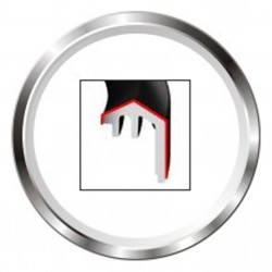 VDO ViewLine 110mm Cornice Triangolo Cromato