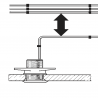 Veratron Sumlog Bodenhülse 0 - 30 - 50Kn Satz