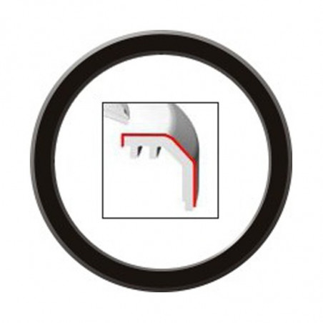 VDO ViewLine 110mm Moldura Preta Lisa