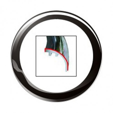 VDO ViewLine 110mm Bezel Round Black