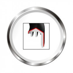 Veratron Pacote a granel ViewLine 52mm Bezel Triangle Chroom