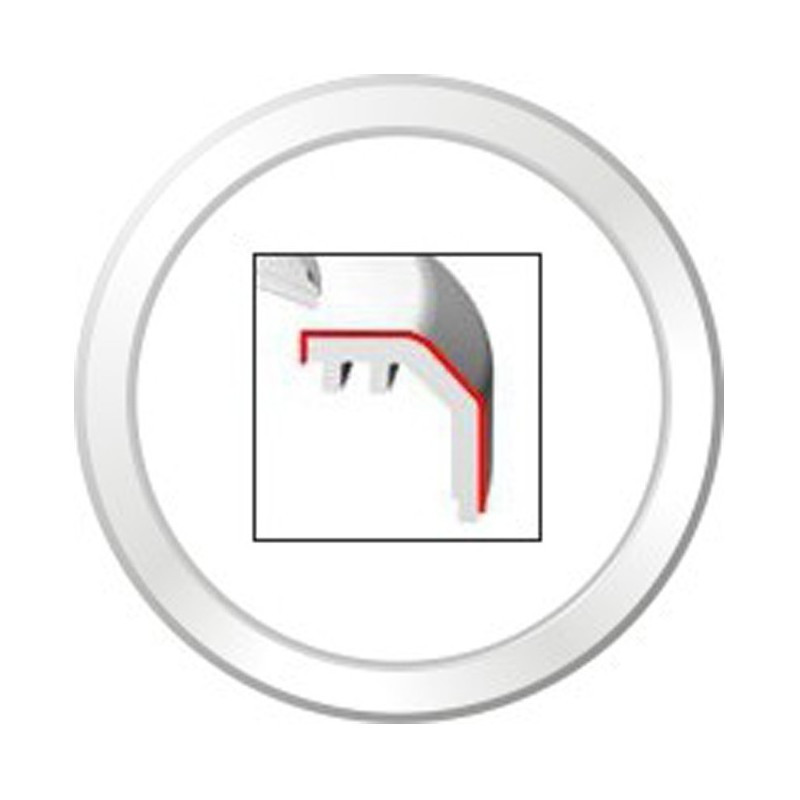 VDO ViewLine 85mm Bianco piatto