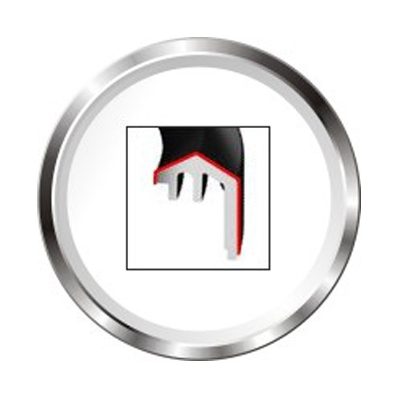 Veratron ViewLine 85mm Bezel Driehoek Chroom Bulkpakket