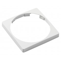 Veratron AcquaLink 110mm Bezel Square White Retail Package