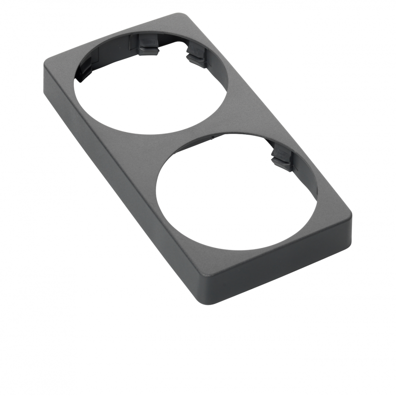 Veratron AcquaLink Boîtier Rectangle 52mm Dubbel Black Retail