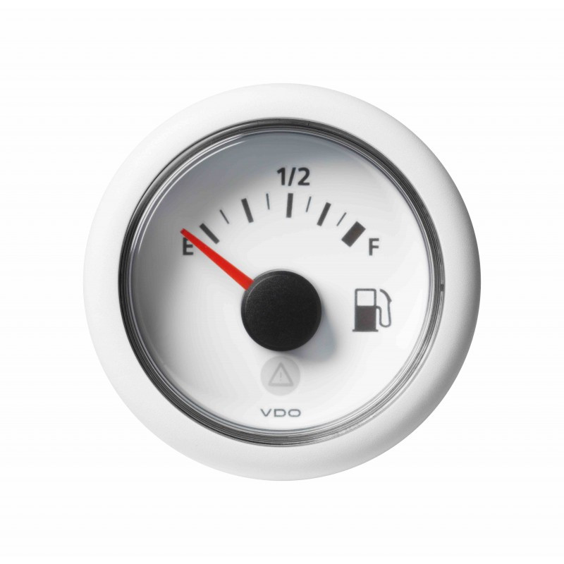 Veratron Poziom paliwa ViewLine 90-0,5 Ohm* Biały 52mm