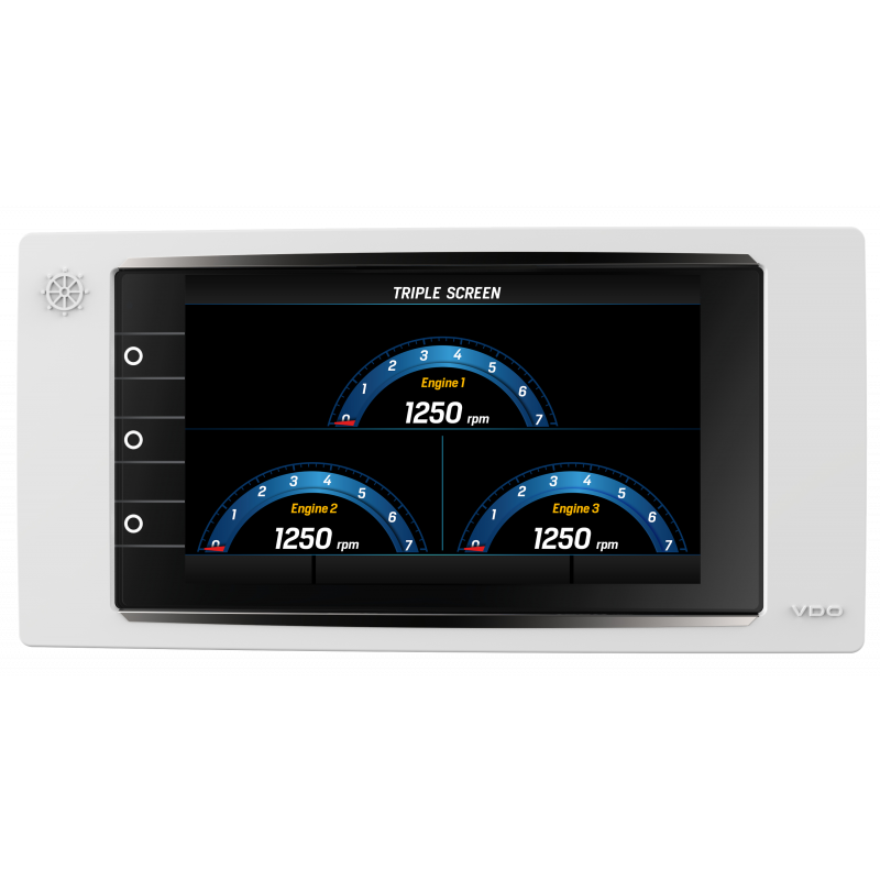 Veratron Pantalla multifunción AcquaLink blanca de 7 pulgadas