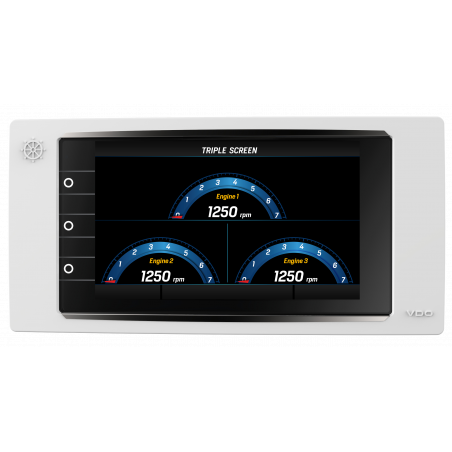 Veratron AcquaLink Multifunktionsdisplay weiß 7 Zoll