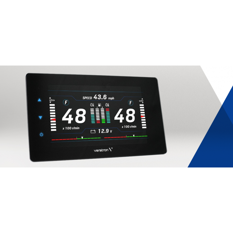 Veratron VMH-70 Display multifunzionale marino 7 pollici mm 12V/24V