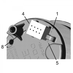 Veratron ViewLine – 52mm weißes Kombivoltmeter – Stundenzähler – 9-48V SLTW