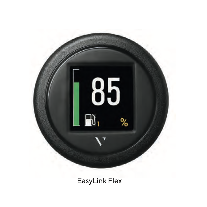 Veratron OceanLink II - Instrumento multifunción Black Flex de 52 mm - DLRB 12-24V